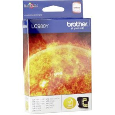 Brother LC-980 Y geel