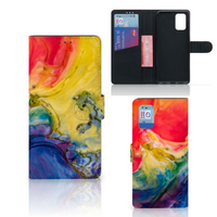 Hoesje Samsung Galaxy A02s | M02s Watercolor Dark