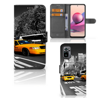 Xiaomi Redmi Note 10S | 10 4G | Poco M5s Flip Cover New York Taxi