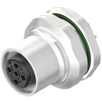 Weidmüller 2421920000 Sensor/actuator inbouwconnector M12 Aantal polen (sensoren): 4 Bus, inbouw verticaal 10 stuk(s)