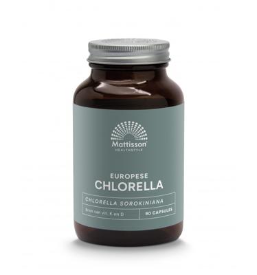 Europese chlorella capsules 775mg bio