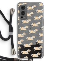Ponys: OnePlus Nord 2 5G Transparant Hoesje met koord