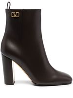 Valentino Garavani bottines VLOGO 110 mm - Marron