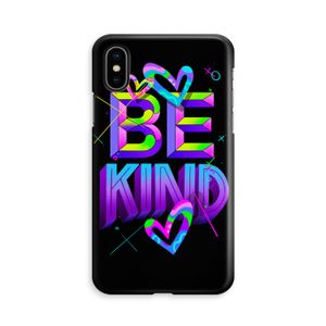 Be Kind: iPhone Xs Volledig Geprint Hoesje