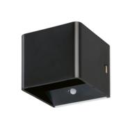 Fischer & Honsel Zwarte opbouwspotMagnetics oplaadbaar - 830042