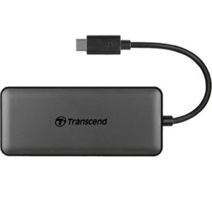 Transcend 6-in 1 Port Hub PD SD/MicroSD Reader USB 3.1 Gen 2 Type-C