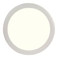 LED Paneel Rond Inbouw 24W 4200K Flikkervrij Mat Wit