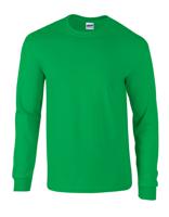 Gildan G2400 Ultra Cotton™ Long Sleeve T-Shirt - Irish Green - L - thumbnail