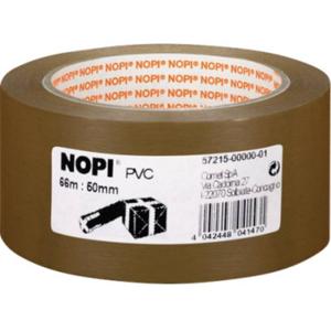 Nopi Packband 57215-00000 Pakband Nopi Bruin (l x b x h) 66 m x 50 mm x 50 mm 1 stuk(s)