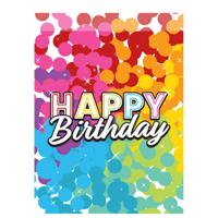 Folat BV Uitdeelzakjes happy birthday, 8st.
