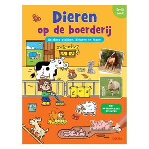 Deltas Stickerboek Dieren op de boerderij