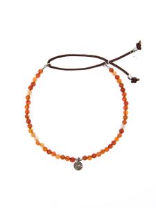 Catherine Michiels bracelet à perles et breloque - Argent