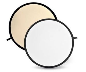 Godox reflectieschermen Soft Gold en White - 60cm