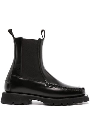 Hereu bottines Alda 45 mm en cuir - Noir