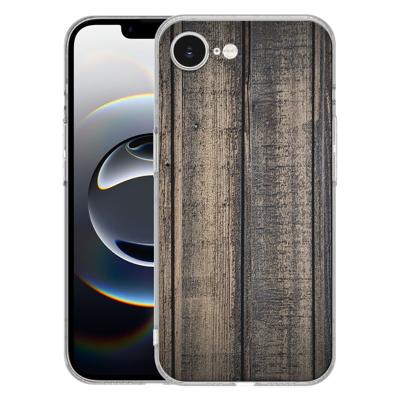 TPU Hoesje iPhone 16e - Steigerhout Backcover TPU Hoesje iPhone 16e - Steigerhout Backcover