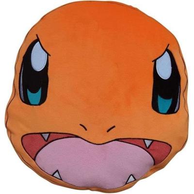 Premium 3D Kussen - POKEMON - Charmander Gezicht - Microvezel - 40 cm