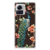 Motorola Moto X30 Pro | TPU Hoesje | Pauw met Bloemen
