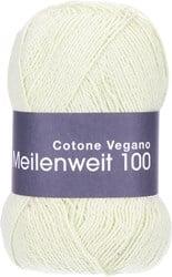 Lana Grossa Meilenweit 100 Cotone Vegano 001 Linden green