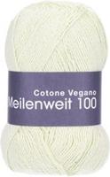 Lana Grossa Meilenweit 100 Cotone Vegano 001 Linden green