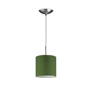 hanglamp tube deluxe bling Ø 16 cm - groen