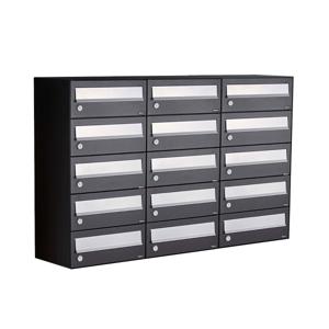 Allux Hive Set 3-Breed, 5-Hoog Zwart - 40030070_3x5