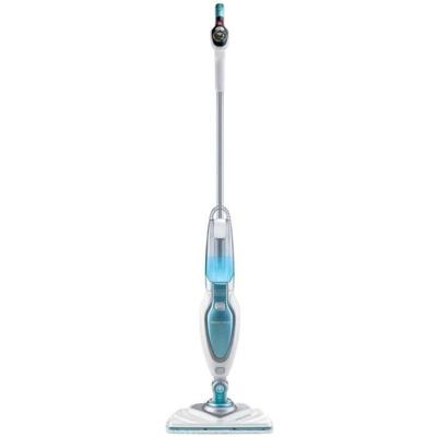 BLACK & DECKER FSM1630-QS - Deltahead stoommop - 1600 W - 4 accessoires - Wit/Blauw