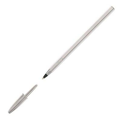 Boligrafo de tinta líquida Bic 921339 Zwart Zilverkleurig 0,32 mm (20 Onderdelen)