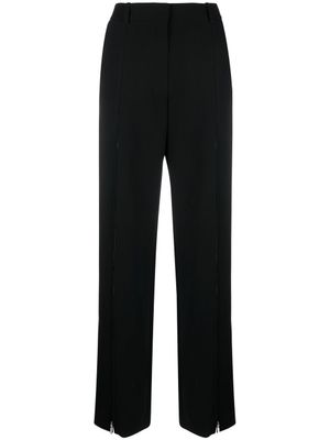 Nina Ricci pantalon ample à détails de zips - Noir