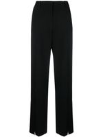 Nina Ricci pantalon ample à détails de zips - Noir