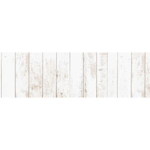 Decoratie plakfolie houtnerf look whitewash 45 cm x 2 meter zelfklevend   -