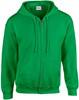 Gildan G18600 Heavy Blend™ Adult Full Zip Hooded Sweatshirt - Irish Green - 3XL