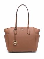 Michael Michael Kors grand sac cabas à breloque logo - Marron - thumbnail