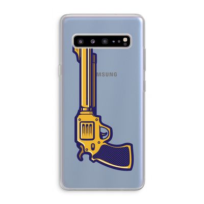 Pew Pew Pew: Samsung Galaxy S10 5G Transparant Hoesje