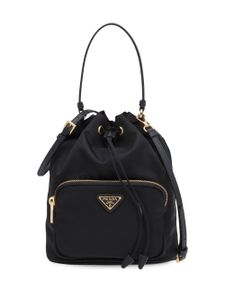 Prada sac seau Re-Nylon - Noir