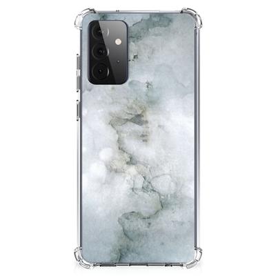 Back Cover Samsung Galaxy A72 4G/5G Painting Grey Back Cover Samsung Galaxy A72 4G/5G Painting Grey