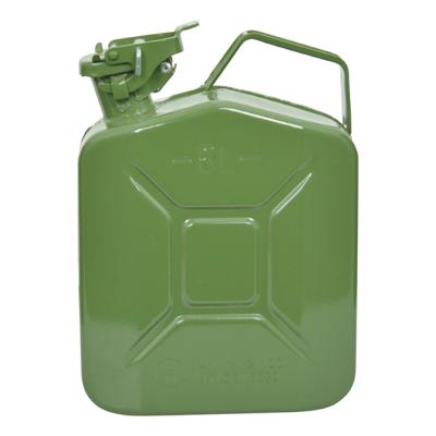 Jerrycan 5l groen metaal 0110013