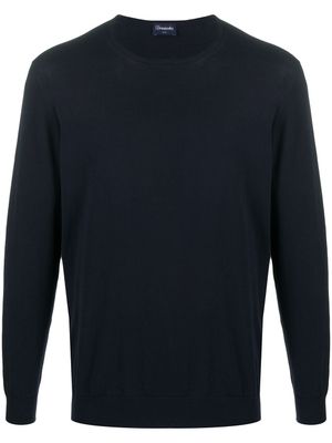 Drumohr sweat classique - Bleu