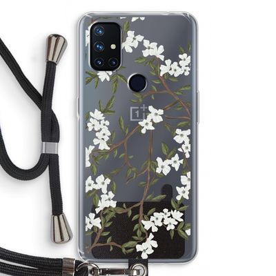 Blossoming spring: OnePlus Nord N10 5G Transparant Hoesje met koord