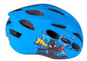 Disney Spider Man Fietshelm Jongens blauw maat 52 56