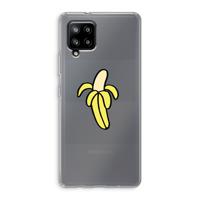 Banana: Samsung Galaxy A42 5G Transparant Hoesje - thumbnail