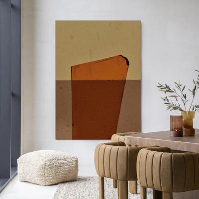 Urban Cotton Wandkleed 'Geen Soort Van Oranje' 145 x 190cm in Frame - black Urban Cotton Wandkleed 'Geen Soort Van Oranje' 145 x 190cm in Frame - black