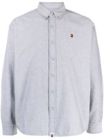 A BATHING APE® t-shirt Ape Head en coton - Gris