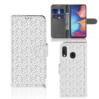 Samsung Galaxy A20e | Telefoon Hoesje | Stripes Dots