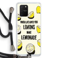 Lemonade: Samsung Galaxy S10 Lite Transparant Hoesje met koord