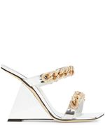 Giuseppe Zanotti sandales Berenicee Chain 105 mm - Argent