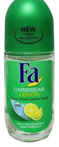 FA Cosmetics Fa Deo Roll-on - Caribbean Lemon - 50 ml.