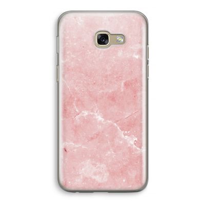 Roze marmer: Samsung Galaxy A5 (2017) Transparant Hoesje