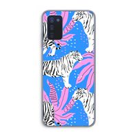Tijger: Samsung Galaxy A03s Transparant Hoesje