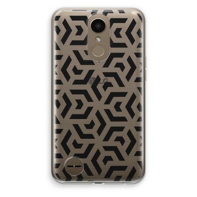 Crazy pattern: LG K10 (2017) Transparant Hoesje