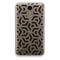 Crazy pattern: LG K10 (2017) Transparant Hoesje